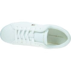 Tommy Hilfiger Čevlji bela 40 EU Flag Lace Up