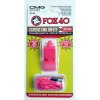 FOX CMG Classic Varnostna piščalka + kabel 9603-0408 roza