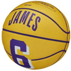 Wilson Wilson NBA Player Icon LeBron James Mini košarkarska žoga WZ4007201XB