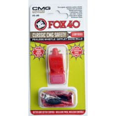 Fox Fox 40 CMG Classic Varnostna piščalka + vrvica 9603-0108 rdeča