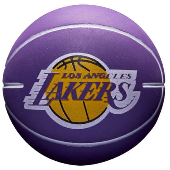 Wilson Wilson NBA Basketball Dribbler Los Angeles Lakers Mini žoga WTB1100PDQLAL
