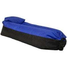 Royokamp Lazy Bag napihljiv kavč 180x70 cm mornarsko modra Royokamp 1020129