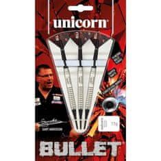 Unicorn Puščice Unicorn Bullet iz nerjavečega jekla z mehko konico - Gary Anderson 16g:23520|18g:23521