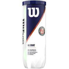 Wilson Wilson Roland Garros All Court teniške žogice 3 kosi. WRT126400