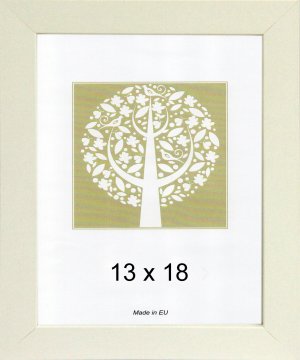 Karako Foto okvir 13x18 cm, iz lesa, namizni, stenski, 17 bel