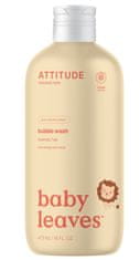 Attitude Baby Leaves otroška pena za kopel, z vonjem hruškovega soka, 473 ml