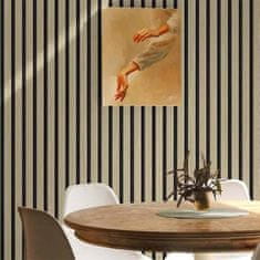 Netscroll Večnamenske samolepilne nalepke, samolepilna tapeta z izgledom naravnega lesa, elegantni design, 300x45 cm, odporne na vodo, vlago in madeže, enostavno čiščenje, za stene in pohištvo, SlatWall