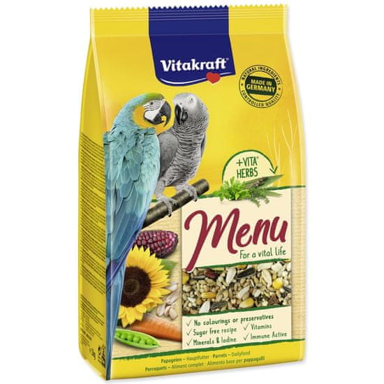Vitakraft Bird Menu Vital Parrots 1kg