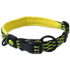 ACTIVE DOG Ovratnica Mystic M lime 2x44-55cm