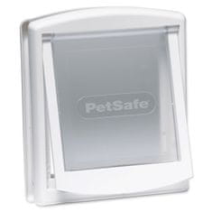 PetSafe Plastična vrata s prozornim pokrovom bele barve, izrez 18,5x15,8cm