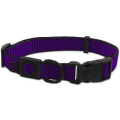 ACTIVE DOG Ovratnica Strong M vijolična 2x34-49cm