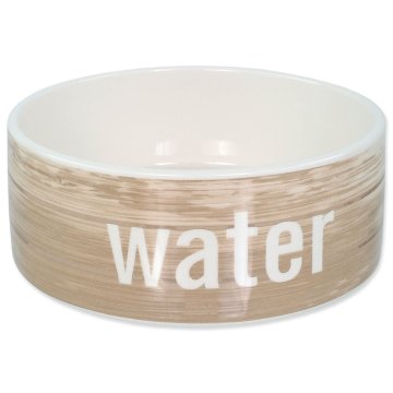 Dog Fantasy Pes Fantazija keramična skleda vzorec les 16x6cm 770ml