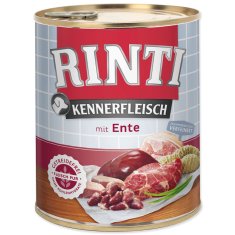 RINTI Konzervirana hrana Kennerfleisch Adult račje srce 800g