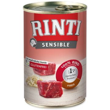 RINTI Konzerva Sensible Adult govedina z rižem 400g