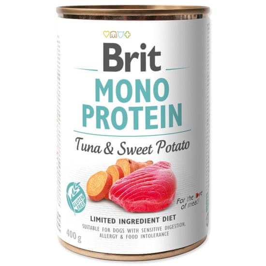Brit Konzervirana tuna Mono Protein s sladkim krompirjem 400g