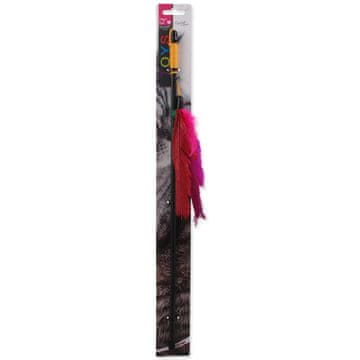 Magic cat Igrača palica s perjem 45cm