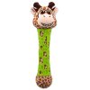 BeFun Žirafa plišasta igrača s TPR gumo za kužka 39cm