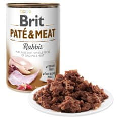 Brit Paté in meso zajca v pločevinki 400g