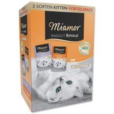Miamor Ragout Royale Kitten v želeju Multi 2x6x100g