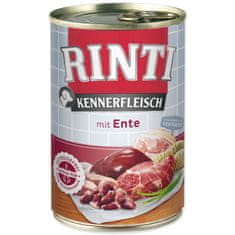 RINTI Konzervirana hrana Kennerfleisch Adult račje srce 400g