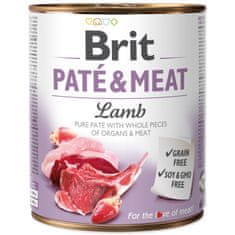 Brit Paté in jagnječje meso v pločevinki 800g