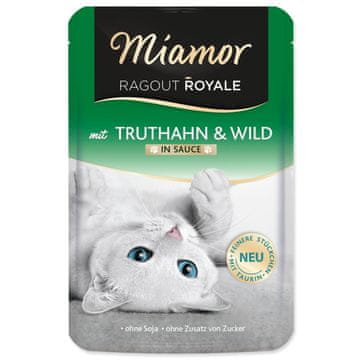 Miamor Ragout Royale Odrasli puran in divjačina v soku 100g