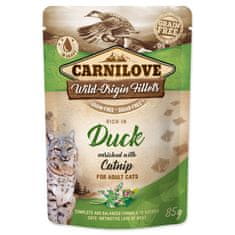 Carnilove mačji paketek raca, obogaten z mačjo meto 85g