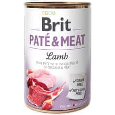 Brit Paté in mesna jagnjetina v pločevinki 400g