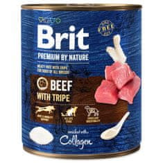 Brit Konzerva Premium by Nature goveje meso z drobovino 800g
