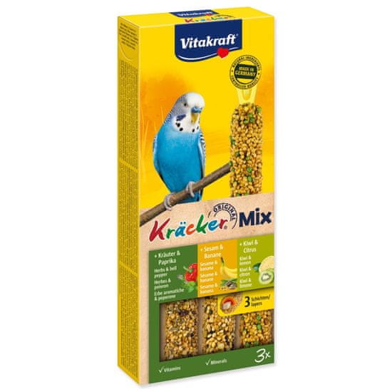 Vitakraft Bird Kräcker Andulka zeliščna/sesamova/kiwi palica 3 kosi
