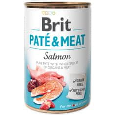 Brit Paté in mesni losos v pločevinki 400g