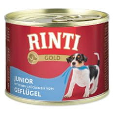 RINTI Dog Gold Junior perutninska konzerva 185g