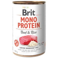 Brit Konzervirana govedina Mono Protein z rižem 400g