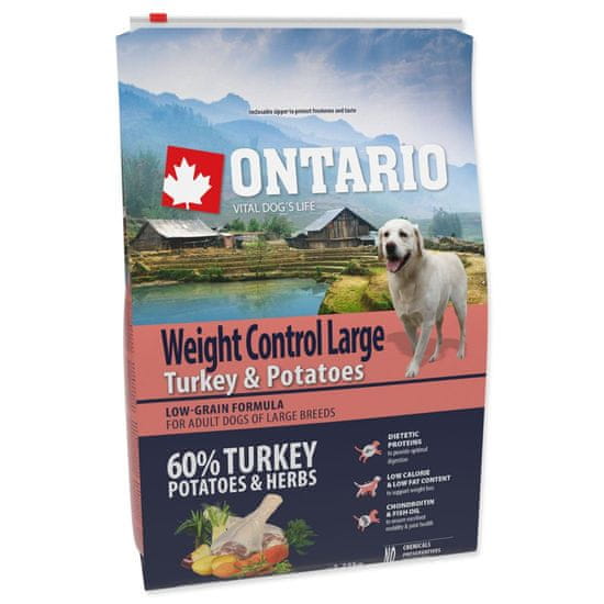Ontario Large Weight Control puran in krompir 2,25kg