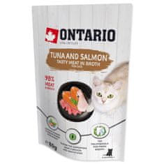 Ontario Kapsula tuna in losos v juhi 80g