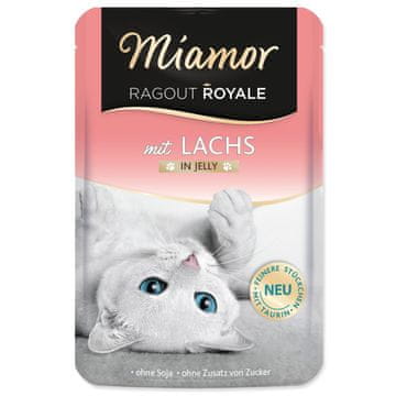 Miamor Cat Ragout žepni losos v želeju 100g