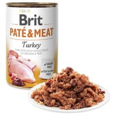 Brit Paté in puranje meso v pločevinki 400g