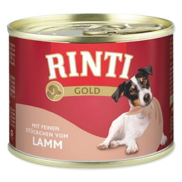 RINTI Dog Gold jagnjetina v konzervi 185g