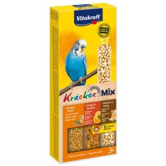 Vitakraft Kracker Trio Mix andulka ploščice z medom, pomarančami in popcornom 3 kosi