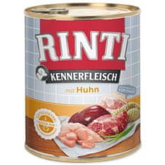 RINTI Konzervirana hrana Kennerfleisch Adult chicken 800g