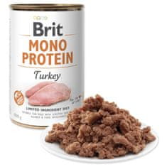 Brit Mono Protein Turkey v pločevinki 400g