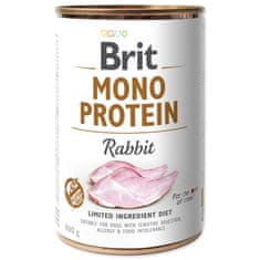 Brit Konzerva Mono Protein Rabbit 400g
