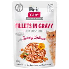 Brit Care Cat losos, fileti v omaki 85g