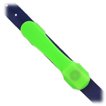 Dog Fantasy Ovratnica pokrov pes Fantasy LED svetleča zelena 15cm