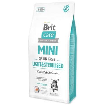 Brit Care Mini Grain Free Light &amp; Sterilised 7kg