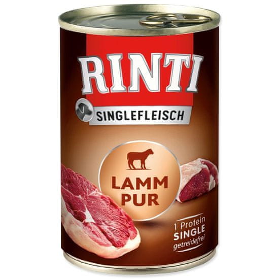 RINTI Konzerva Sensible PUR Adult jagnjetina 400g