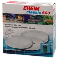 EHEIM Polnilo filter wool fine Classic 600 3pcs