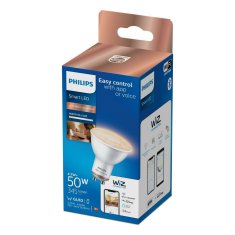 BigBuy Dihroična LED žarnica Philips Wiz 345 lm 4,7 W GU10 (2700 K) (6500 K)