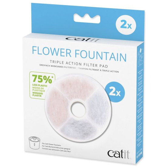 Catit filtrirni vložek Triple Action za Senses 2.0 Flower 2 kosa