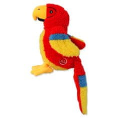 Dog Fantasy Igrača pes Fantasy Reciklirana igrača papagaja s šumečim repom 23cm